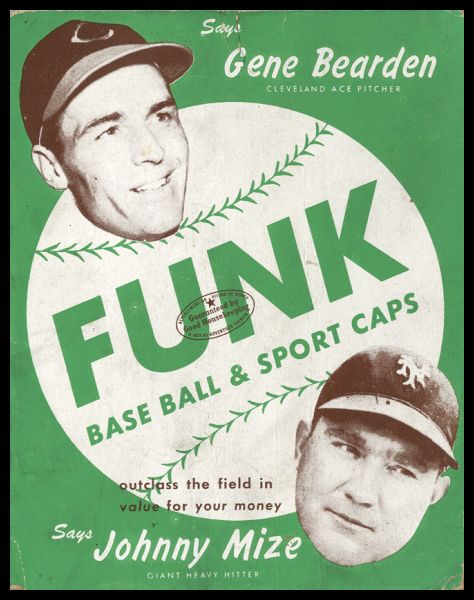 Funk Baseball Sport Caps Mize Bearden